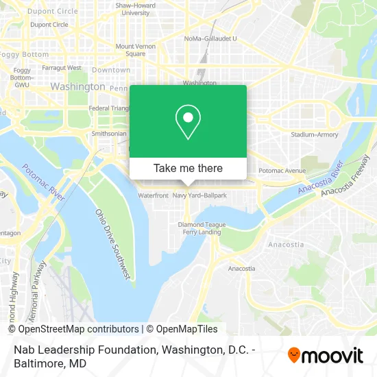 Nab Leadership Foundation map