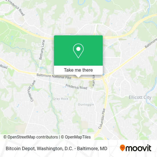 Bitcoin Depot map