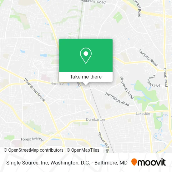 Single Source, Inc map