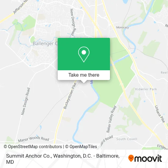 Summit Anchor Co. map