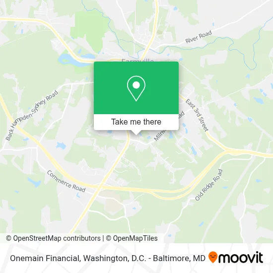 Onemain Financial map