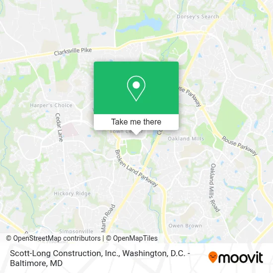 Scott-Long Construction, Inc. map