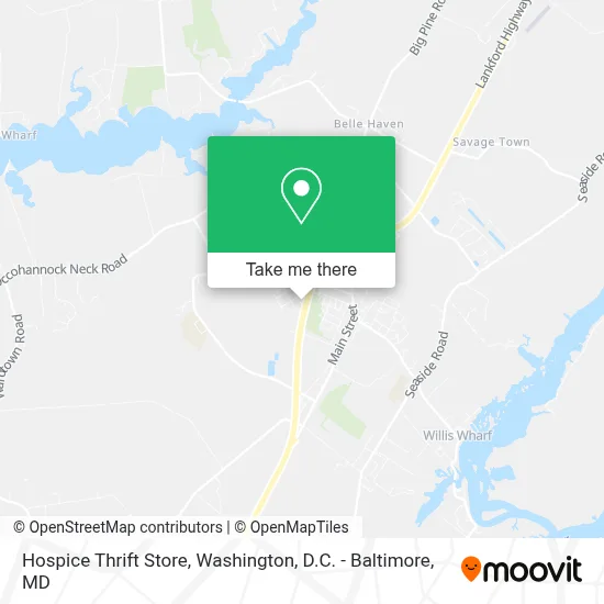 Hospice Thrift Store map