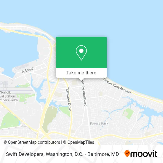 Swift Developers map