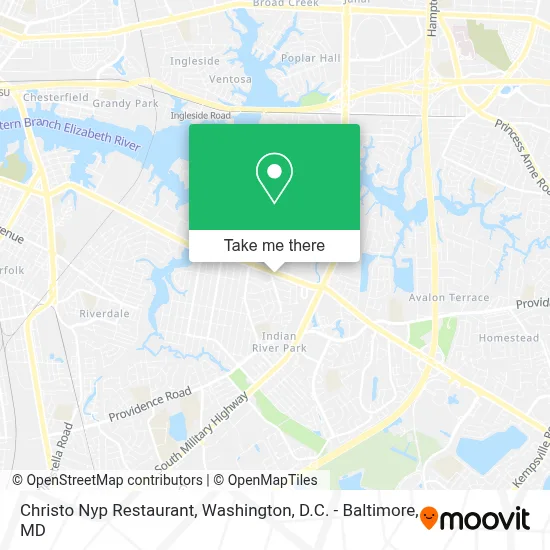 Christo Nyp Restaurant map