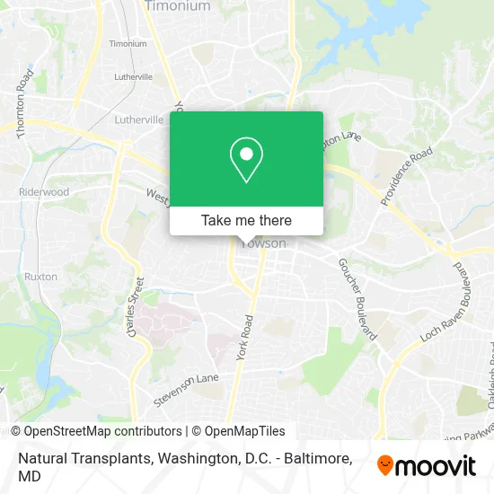 Natural Transplants map