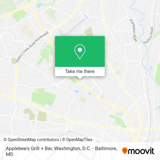 Applebee's Grill + Bar map
