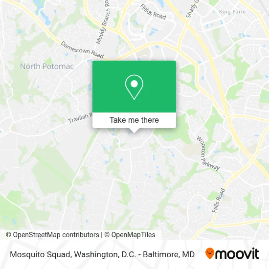 Mosquito Squad map