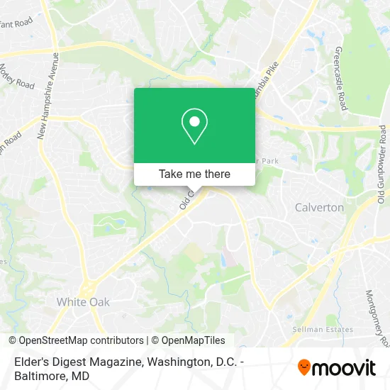 Elder's Digest Magazine map