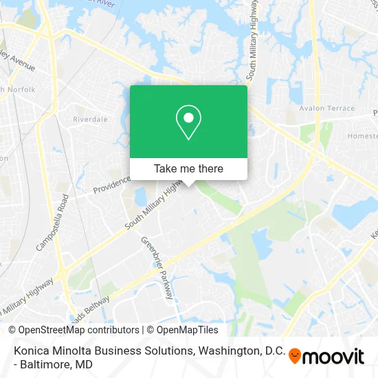 Konica Minolta Business Solutions map
