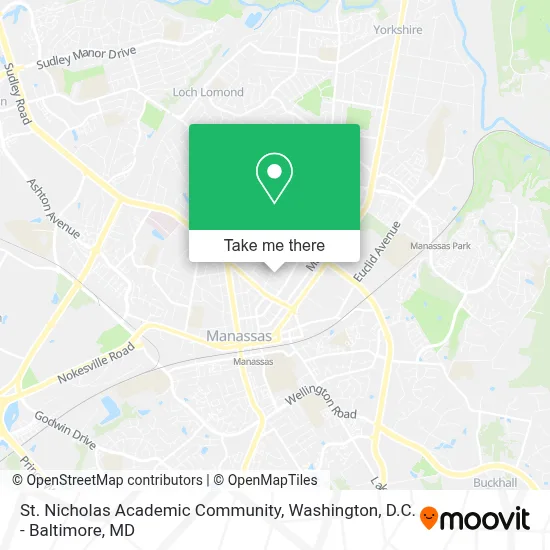 St. Nicholas Academic Community map