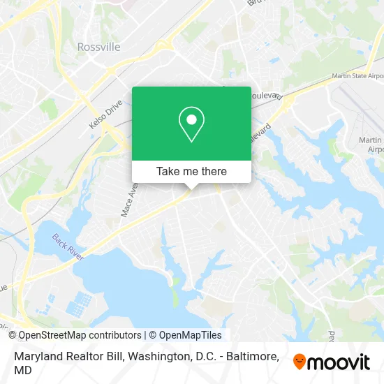 Maryland Realtor Bill map