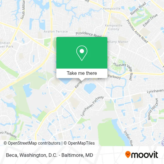 Beca map