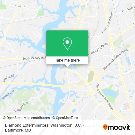 Diamond Exterminators map