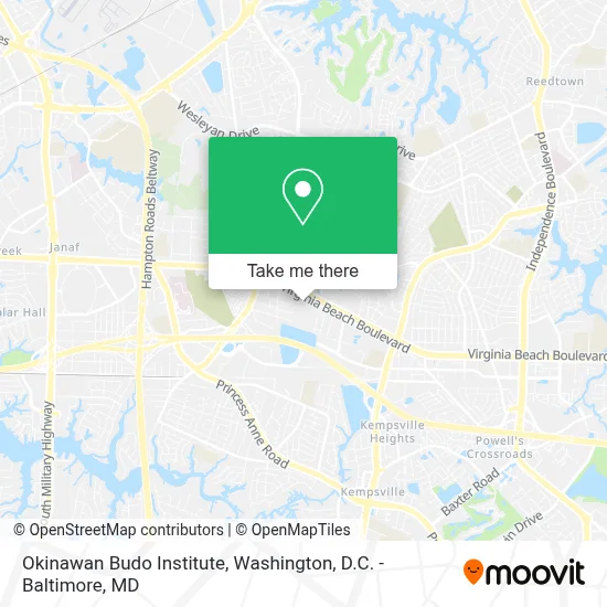 Okinawan Budo Institute map