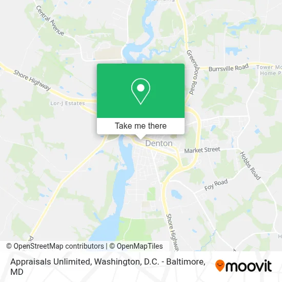 Appraisals Unlimited map