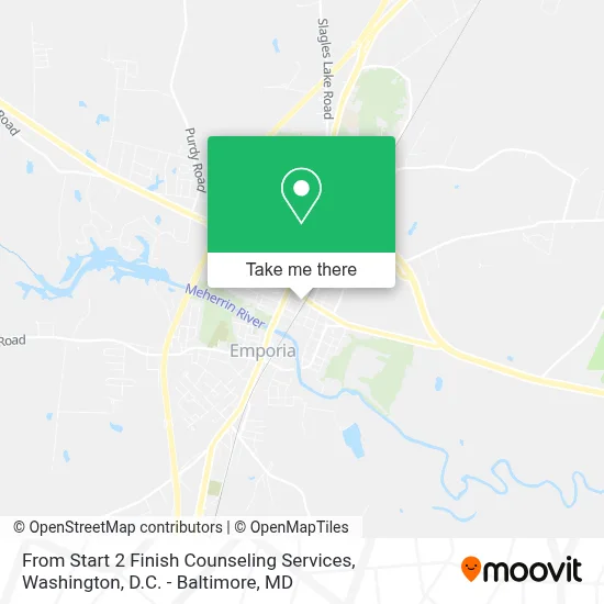 From Start 2 Finish Counseling Services map