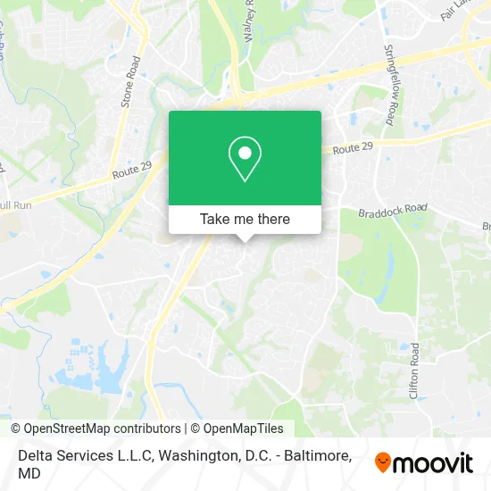 Delta Services L.L.C map