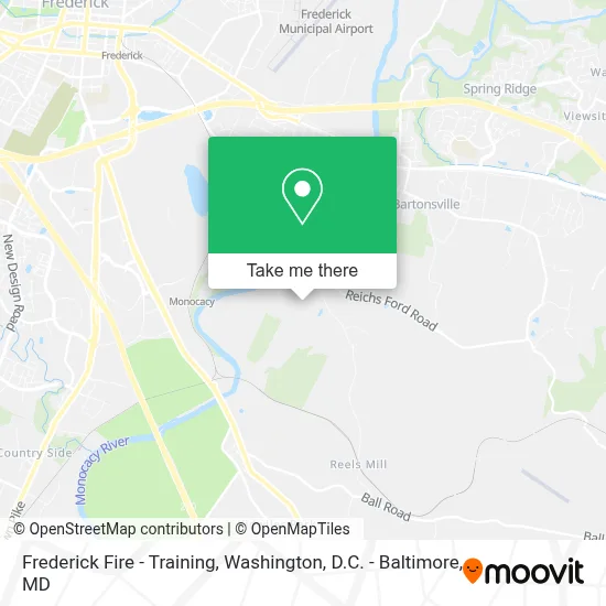 Frederick Fire - Training map