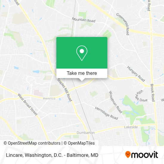 Lincare map