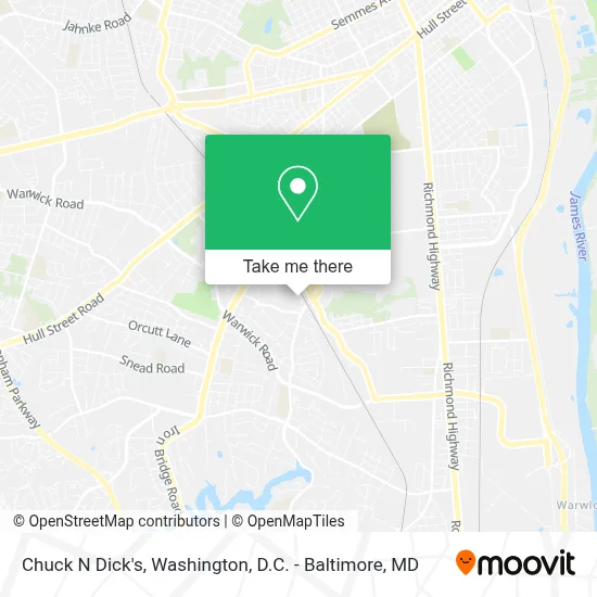 Chuck N Dick's map
