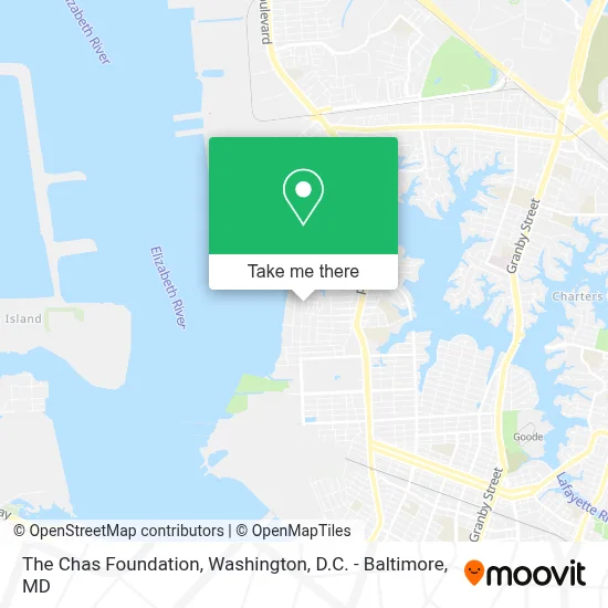 The Chas Foundation map