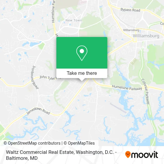 Waltz Commercial Real Estate map
