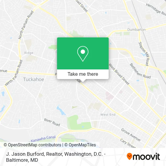 J. Jason Burford, Realtor map