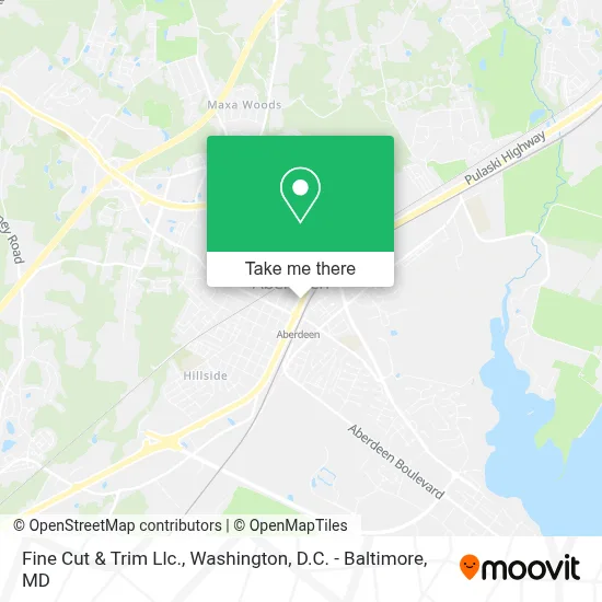 Fine Cut & Trim Llc. map