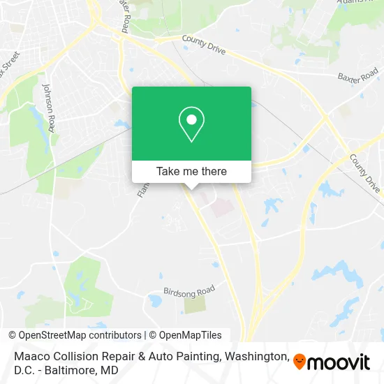 Maaco Collision Repair & Auto Painting map