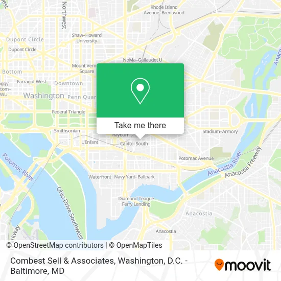 Combest Sell & Associates map
