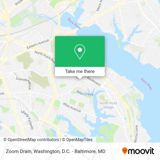 Zoom Drain map