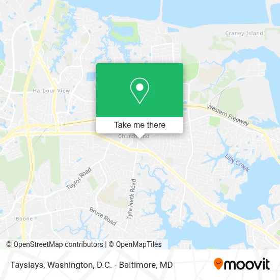 Tayslays map