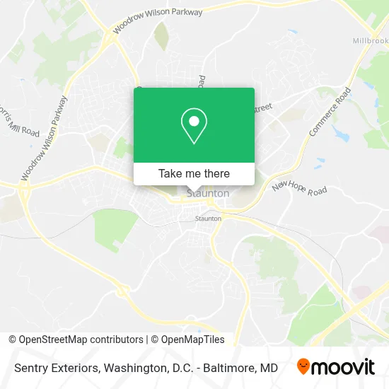 Sentry Exteriors map