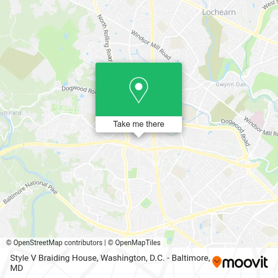 Style V Braiding House map