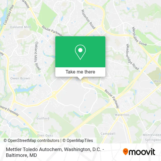 Mettler Toledo Autochem map