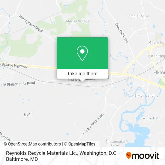 Reynolds Recycle Materials Llc. map