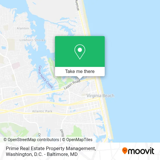 Prime Real Estate Property Management map