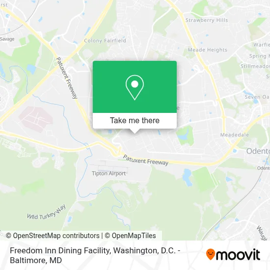 Freedom Inn Dining Facility map