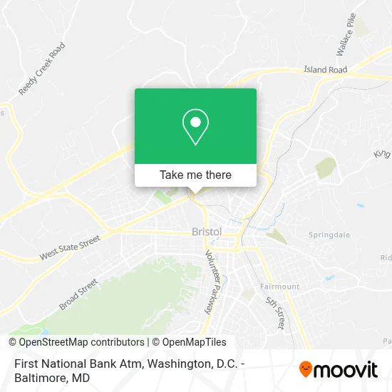 First National Bank Atm map