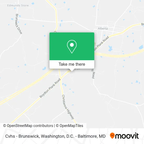 Cvhs - Brunswick map