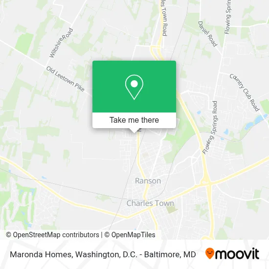 Maronda Homes map