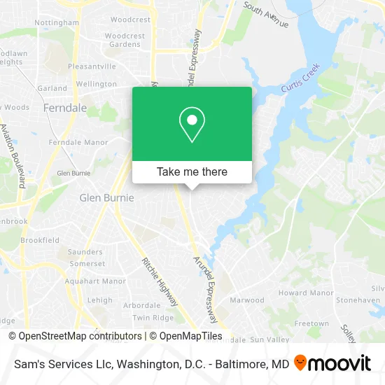 Sam's Services Llc map