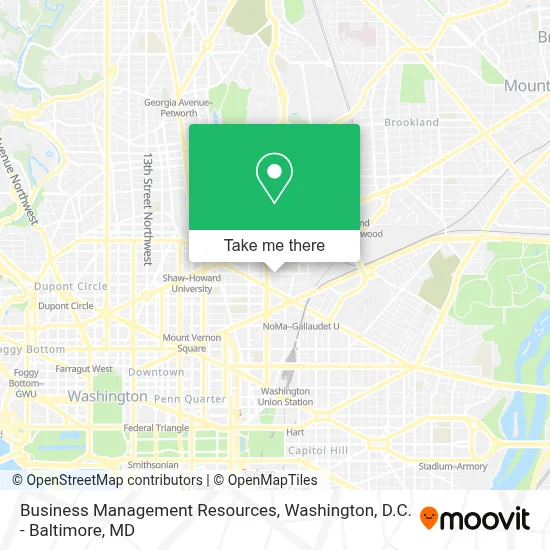 Business Management Resources map
