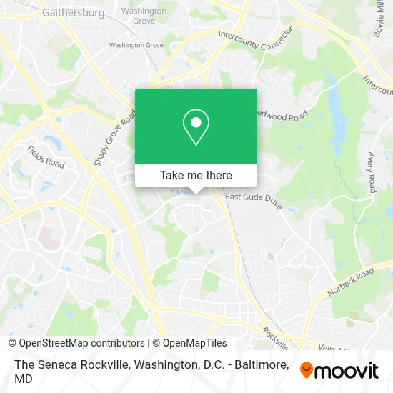 The Seneca Rockville map