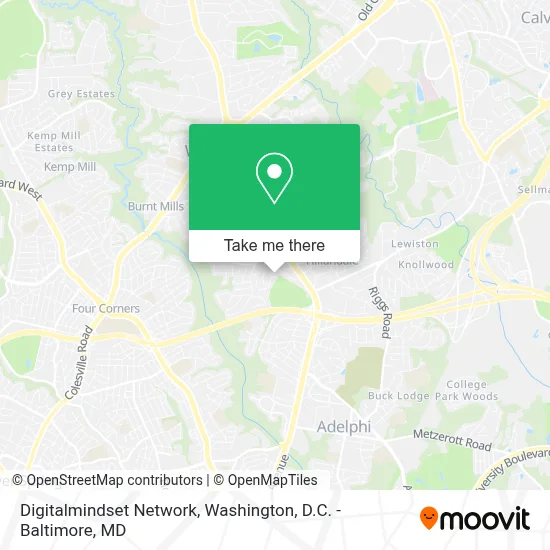 Digitalmindset Network map