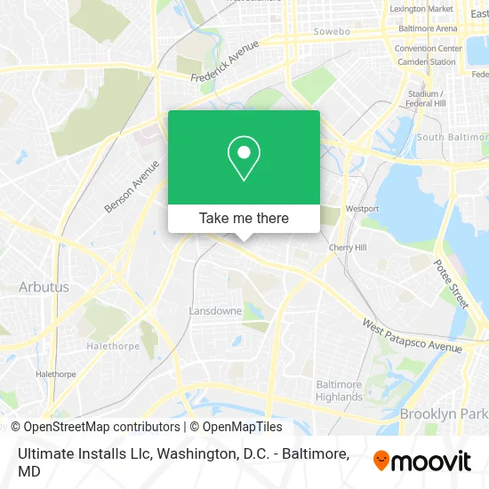 Ultimate Installs Llc map