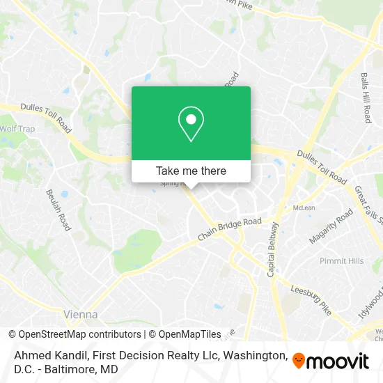 Ahmed Kandil, First Decision Realty Llc map