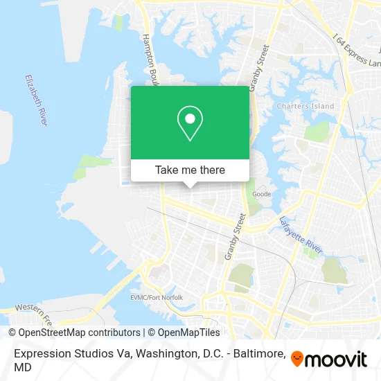 Expression Studios Va map