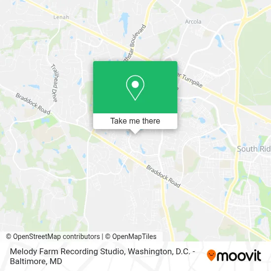 Melody Farm Recording Studio map